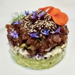 tartar de atún y aguacate